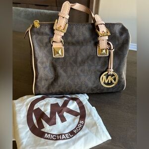 MICHAEL Michael Kors monogram satchel